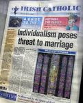 Note that "Individualism poses a threat to marriage."  It's not the folks drinking in pubs into the wee hours of the night.