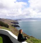 Cherie, at peace at Dzogchen Beara.