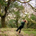 Cherie swings through the trees and screams: "I feel like a kid again!"