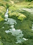 A boggy waterfall.  Boggy is a word in Ireland.