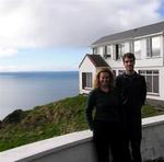 Cherie and Drew in Dzogchen Beara.