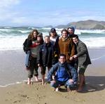 A gang of Shamrockers on the beach. *Photo by Craig.