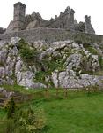 The looming Rock of Cashel.