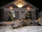 The sail lofts are busy mending sails every night after the races.