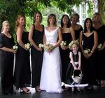The ladies in the bridal party.