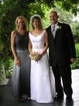 The bride and her parents.