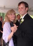 Brian dances with his mom, Linda.