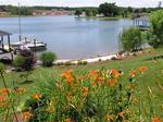 The view from Cathy and Charlie's lake house.