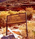 July is monsoon season and there is a serious risk of flash floods tearing through the canyon.