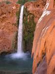 My first glimpse of Mooney Falls.