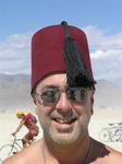 Randy with a fez.