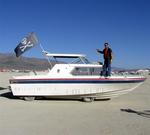 Capt. Joe Cooney and his "Playa Cruiser."