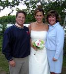 This couple seems to glow as much as the bride.  I wonder why?