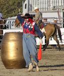 This rodeo stuff ain't funny business.