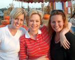 Sisters Michelle, Julie and Cherie.