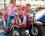 Serious biker chicks.