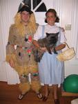 All the way from Oz, Dorothy, the Scarecrow and Toto!