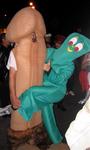 Gumby, what are you doing?