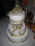 The wedding cake.