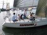 Showdown, an IMX 38 skippered by Michael Luna.