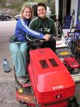 It's hard to find a chick that looks good on a tractor these days.