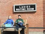 Ladies, waiting.  Doesn't the word "room" imply a roof?