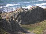 The strange basalt columns of the Giant's Causeway.