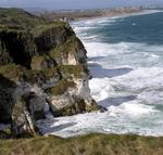 Northern Ireland's rugged coastline.