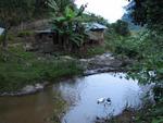 Our communal hut.