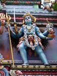 Detail of the Sri Veeramakaliamman Temple.  Say that 10 times fast.