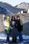 How do Chinese guards stay warm in winter.  Easy, one girl on each side.