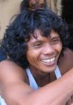 The unforgettable smile of a Balinese man.