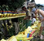 A Bedugal village prepares for a wedding.