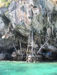 They get bird's nests from these caves to make Bird's Nest Soup (which remarkably brings in more dollars than the visiting tourists.)