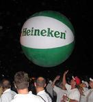 The Heineken party ball.