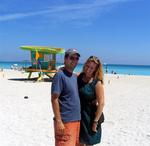 Greg and Cherie in Miami Beach.