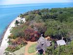 The view from the top of the lighthouse.