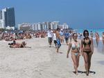 Miami Beach, the land of itsy-witsy bikinis.
