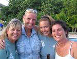 The ladies on board BVI Yacht Charters.