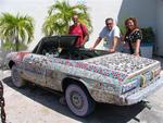 A ceramic car in Key West.