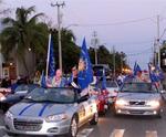 The "longest parade in the world" goes down Duval St. all the way from the Atlantic shores to the Gulf of Mexico.