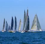 That's a lot of boats at the start line.