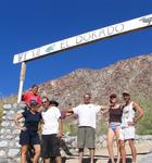 The gang back at camp "El Dorado."