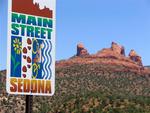 Main street in Sedona, Arizona.