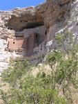 Although constructed of limestone, Montezuma Castle has remained in tact for over 600 years.