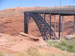 The Glen Canyon Bridge.