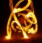 We are mesmerized by the dance of the flame.