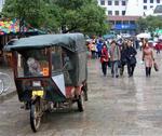 The streets of Yangshuo, a back-packer's paradise.