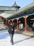 I still don't realize I'm actually exploring Tian Tan, or the Temple of Heaven.