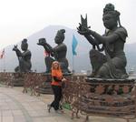 Cherie takes a closer look at the "immortals" which surround the Buddha and make offerings.